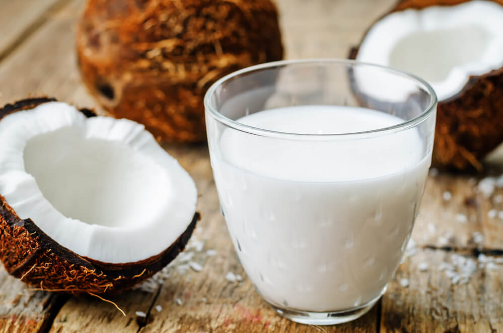 przepis na mleko kokosowe
