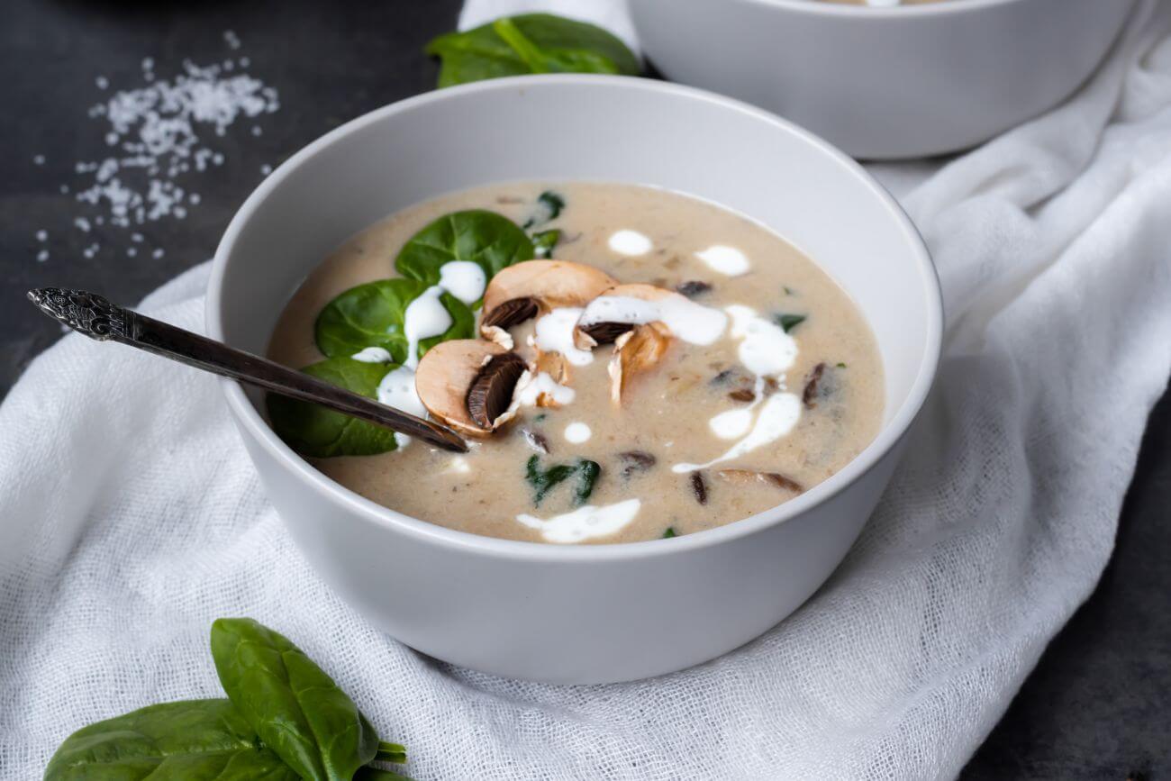 Jak ugotować zupę grzybową